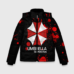 Куртка зимняя для мальчика UMBRELLA CORP, цвет: 3D-светло-серый