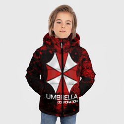 Куртка зимняя для мальчика UMBRELLA CORP, цвет: 3D-красный — фото 2