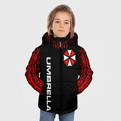 Куртка зимняя для мальчика UMBRELLA CORPORATION, цвет: 3D-черный — фото 2