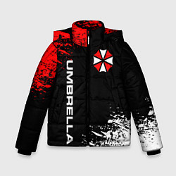 Куртка зимняя для мальчика UMBRELLA CORPORATION, цвет: 3D-красный