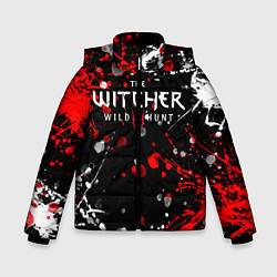 Куртка зимняя для мальчика THE WITCHER, цвет: 3D-черный