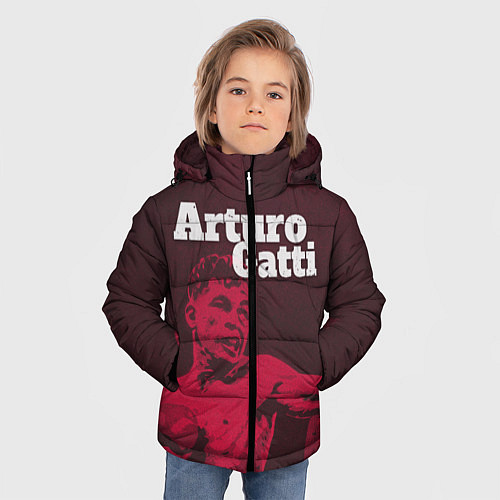 Зимняя куртка для мальчика Arturo Gatti / 3D-Черный – фото 3