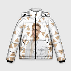 Куртка зимняя для мальчика Егор Крид, цвет: 3D-светло-серый