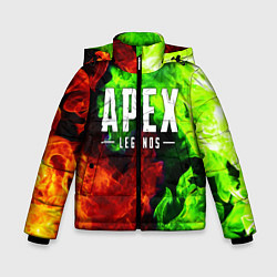 Куртка зимняя для мальчика APEX LEGENDS, цвет: 3D-красный