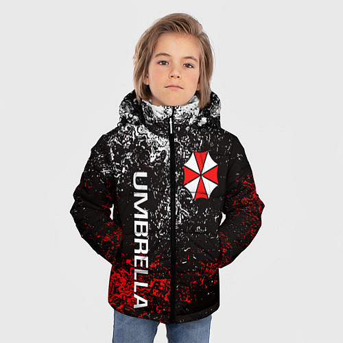 Зимняя куртка для мальчика RESIDENT EVIL / 3D-Черный – фото 3