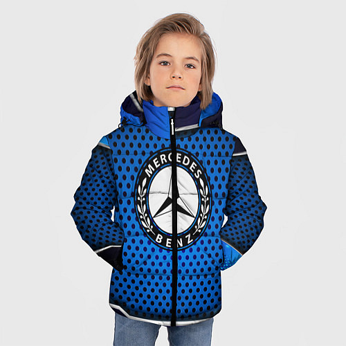 Зимняя куртка для мальчика MERCEDES-BENZ / 3D-Черный – фото 3
