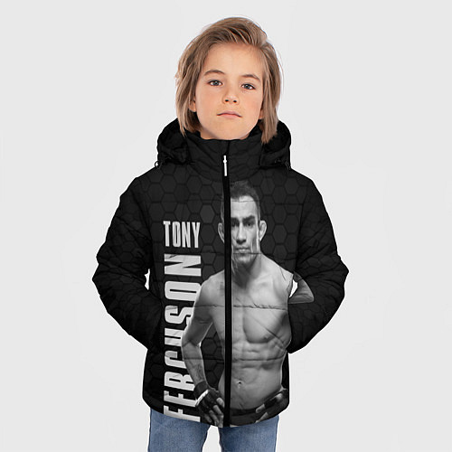 Зимняя куртка для мальчика EL CUCUY Tony Ferguson / 3D-Черный – фото 3