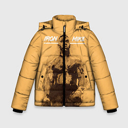 Куртка зимняя для мальчика Iron Mike, цвет: 3D-черный