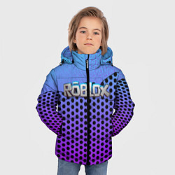Куртка зимняя для мальчика Roblox Gradient Pattern, цвет: 3D-черный — фото 2