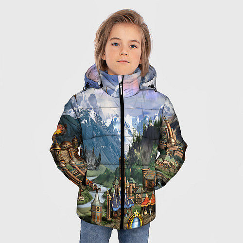Зимняя куртка для мальчика HEROES / 3D-Черный – фото 3