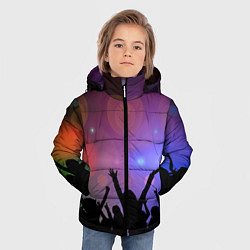 Куртка зимняя для мальчика Пати, цвет: 3D-черный — фото 2