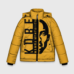 Куртка зимняя для мальчика Kobe Mamba mentality, цвет: 3D-черный