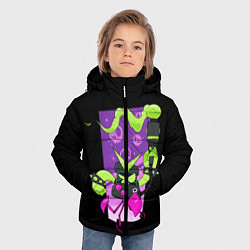 Куртка зимняя для мальчика Brawl Stars 8-BIT, цвет: 3D-черный — фото 2