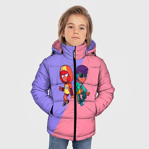 Зимняя куртка для мальчика Leon and Nita / 3D-Черный – фото 3