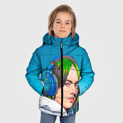 Куртка зимняя для мальчика БИЛЛИ АЙЛИШ, цвет: 3D-черный — фото 2