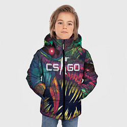 Куртка зимняя для мальчика CS GO Hyper Beast, цвет: 3D-черный — фото 2