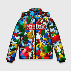 Зимняя куртка для мальчика Roblox Cubes