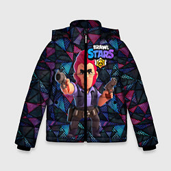 Куртка зимняя для мальчика Brawl Stars Colt Кольт, цвет: 3D-светло-серый