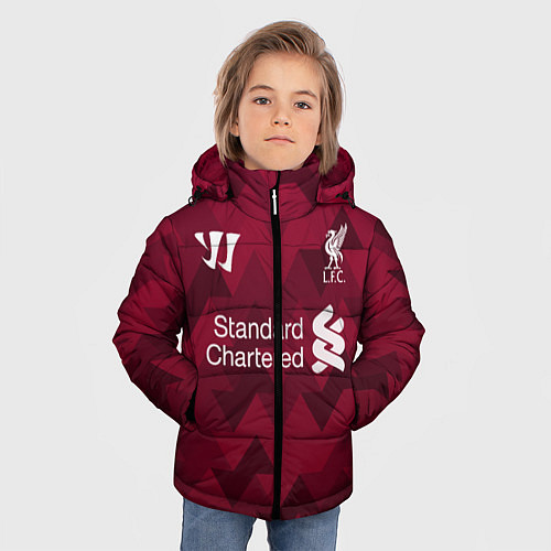 Зимняя куртка для мальчика Liverpool / 3D-Черный – фото 3