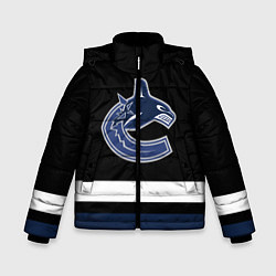 Куртка зимняя для мальчика Vancouver Canucks, цвет: 3D-красный