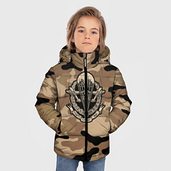 Куртка зимняя для мальчика ВДВ СССР цвета 3D-черный — фото 2