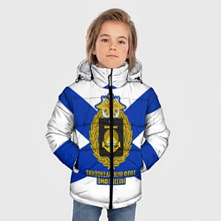 Куртка зимняя для мальчика Тихоокеанский флот ВМФ России, цвет: 3D-черный — фото 2