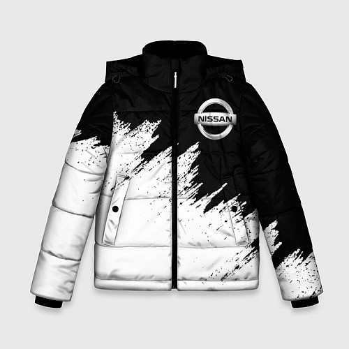 Зимняя куртка для мальчика NISSAN / 3D-Светло-серый – фото 1