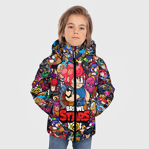 Зимняя куртка для мальчика BRAWL STARS: PAM / 3D-Черный – фото 3