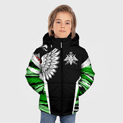 Куртка зимняя для мальчика Пограничные Войска, цвет: 3D-светло-серый — фото 2