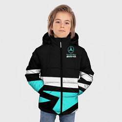 Куртка зимняя для мальчика Mercedes-AMG, цвет: 3D-черный — фото 2
