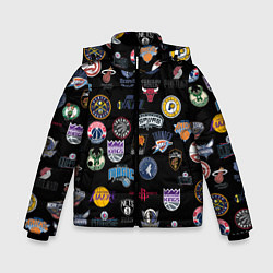 Зимняя куртка для мальчика NBA Pattern