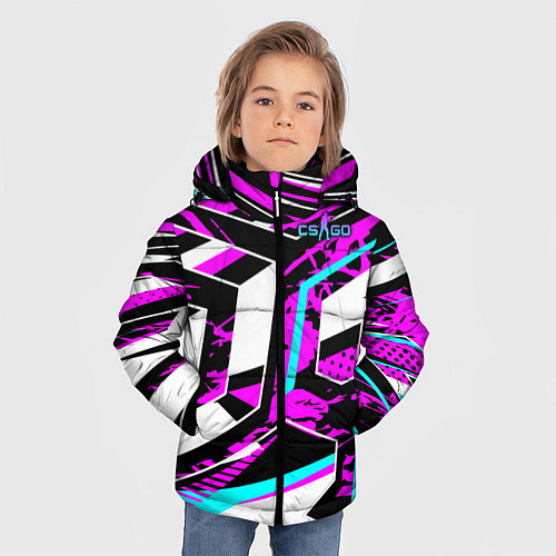 Зимняя куртка для мальчика Counter-Strike / 3D-Черный – фото 3