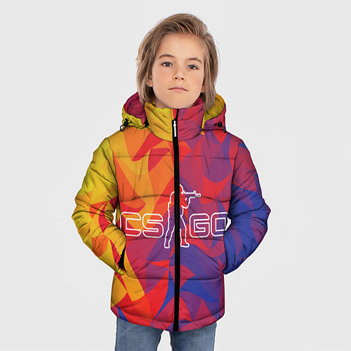 Зимняя куртка для мальчика CS:GO / 3D-Черный – фото 3