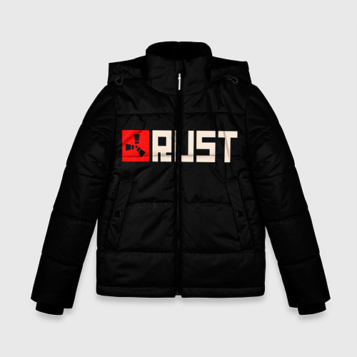 Зимняя куртка для мальчика RUST / 3D-Светло-серый – фото 1