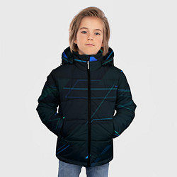 Куртка зимняя для мальчика Modern Geometry, цвет: 3D-красный — фото 2