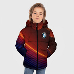 Куртка зимняя для мальчика BMW, цвет: 3D-красный — фото 2
