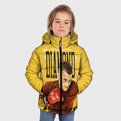 Куртка зимняя для мальчика Diamond Poirier, цвет: 3D-светло-серый — фото 2