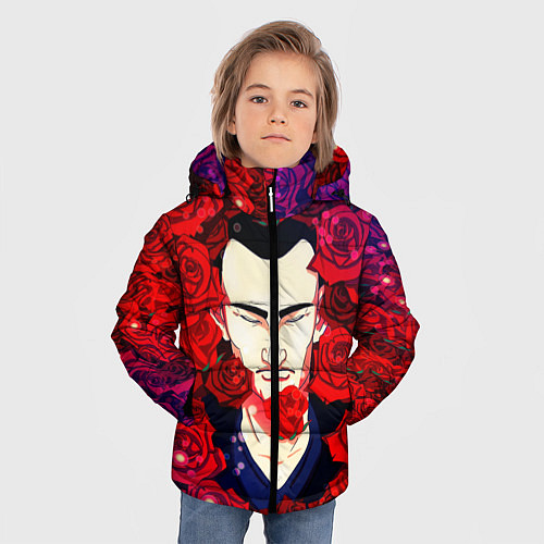 Зимняя куртка для мальчика ДЕВЯТЫЙ ДОКТОР КТО / 3D-Черный – фото 3