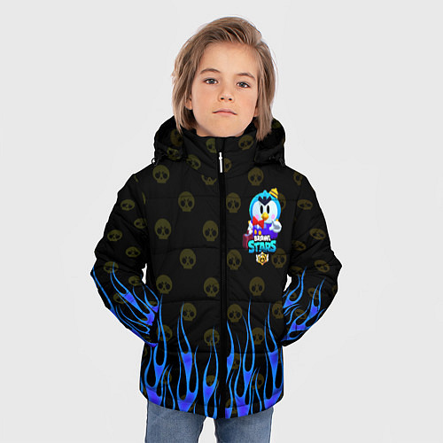 Зимняя куртка для мальчика Brawl stars MRP / 3D-Черный – фото 3