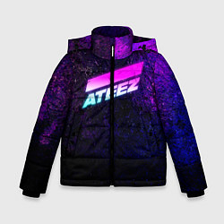 Зимняя куртка для мальчика ATEEZ neon
