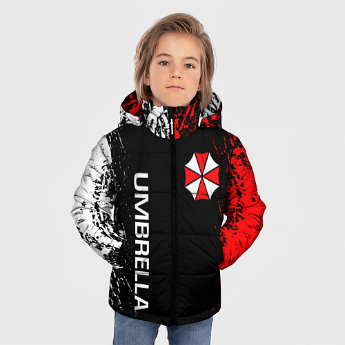 Зимняя куртка для мальчика RESIDENT EVIL UMBRELLA / 3D-Черный – фото 3