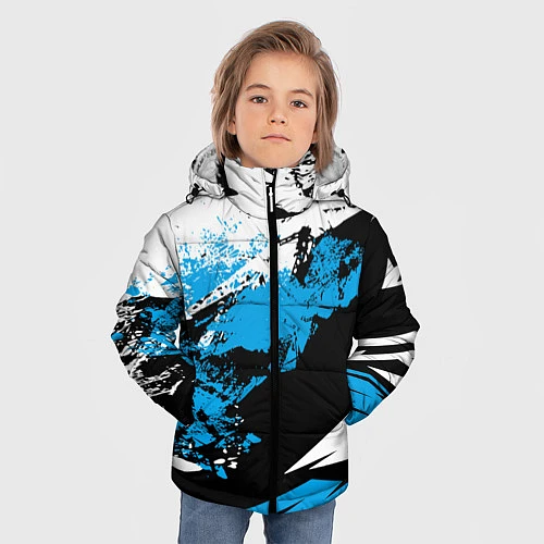 Зимняя куртка для мальчика Bona Fide / 3D-Черный – фото 3