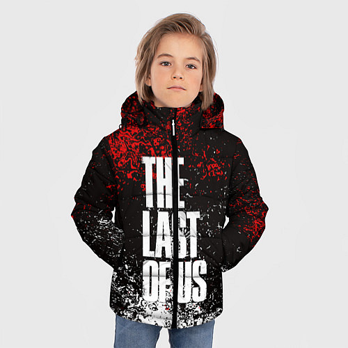 Зимняя куртка для мальчика THE LAST OF US / 3D-Черный – фото 3