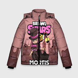 Куртка зимняя для мальчика BRAWL STARS MORTIS, цвет: 3D-черный