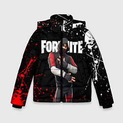 Куртка зимняя для мальчика FORTNITE IKONIK, цвет: 3D-красный