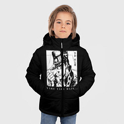 Куртка зимняя для мальчика Невероятные приключения джоджо, цвет: 3D-черный — фото 2