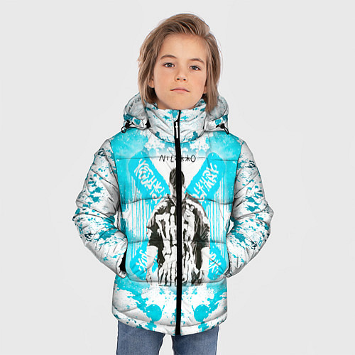 Зимняя куртка для мальчика NILETTO / 3D-Черный – фото 3