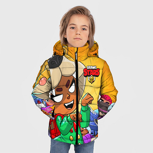 Зимняя куртка для мальчика BRAWL STARS NITA / 3D-Черный – фото 3