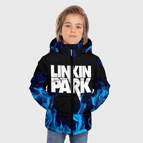 Зимняя куртка для мальчика LINKIN PARK / 3D-Черный – фото 3