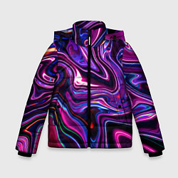 Зимняя куртка для мальчика Abstract Fluid